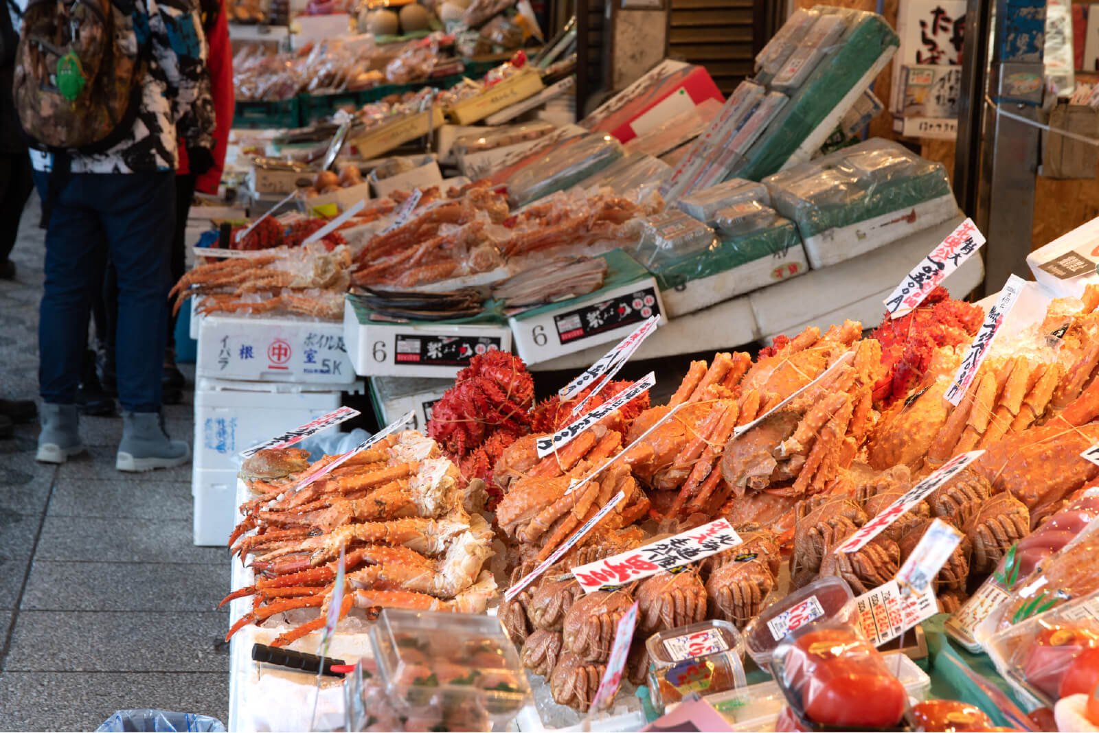 🐟 삿포로 아침 시장(삿포로 아사이치)